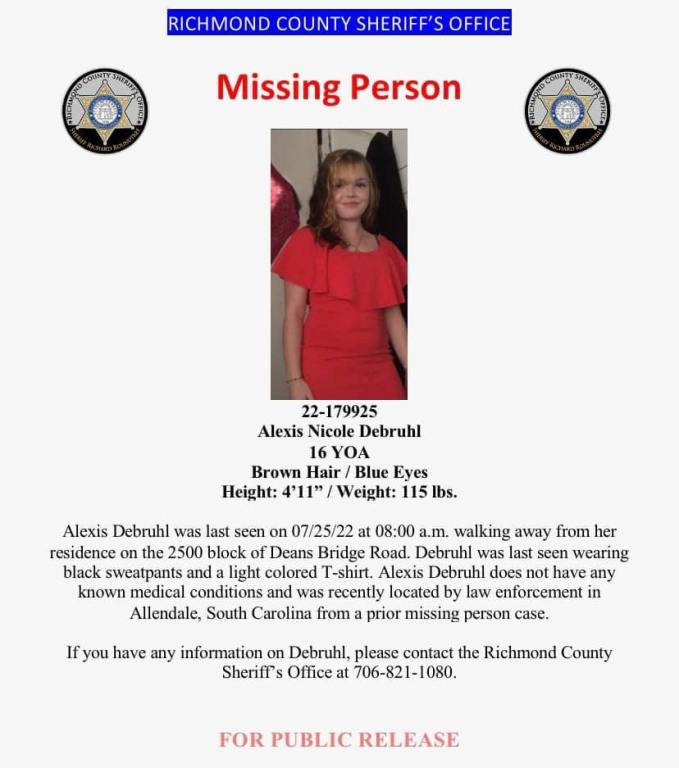 Missing Teen