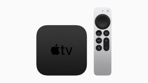 Apple TV and Siri remote