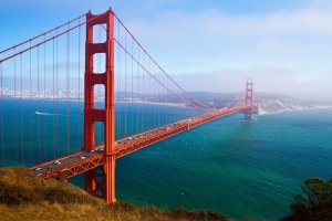 Photo of the Golden Gate Bridge, San Francisco