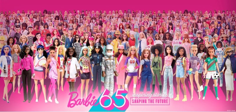 2024 Barbie Celebrates 65 Years of Inspiring Stories